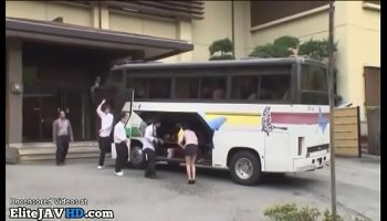 Japanese schoolgirl yeyoy yoshino fucked in bus uncesnored
