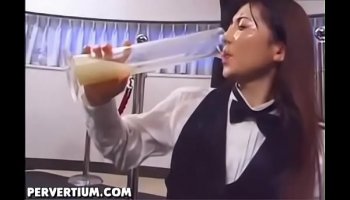 japanese asian teen likes sex games in glass room 11